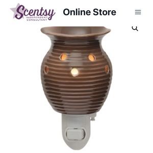 Groovy Brown Scentsy Nightlight Warmer
